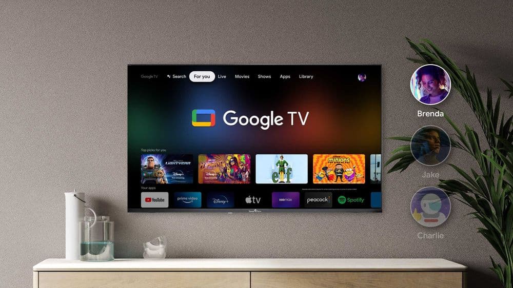 ZIFFLER F55Q850U 4K QLED Google tv 120HZ по Низким ценам +Доставка! — 5