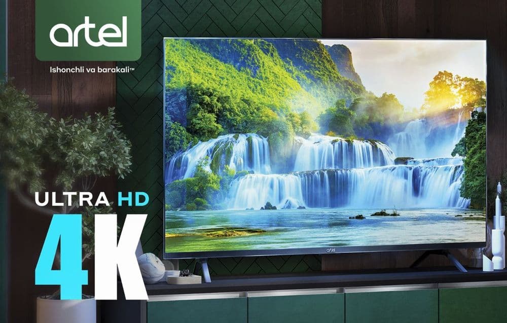 ARTEL UA43H3502 4K Ultra HD Golosovoy Dubl  pultli 3 yil gar — 1
