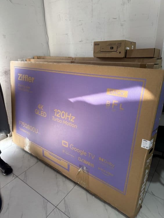 Телевизор Ziffler 65/75/85/100" 4K Smart TV – доставка бесплатно — 3