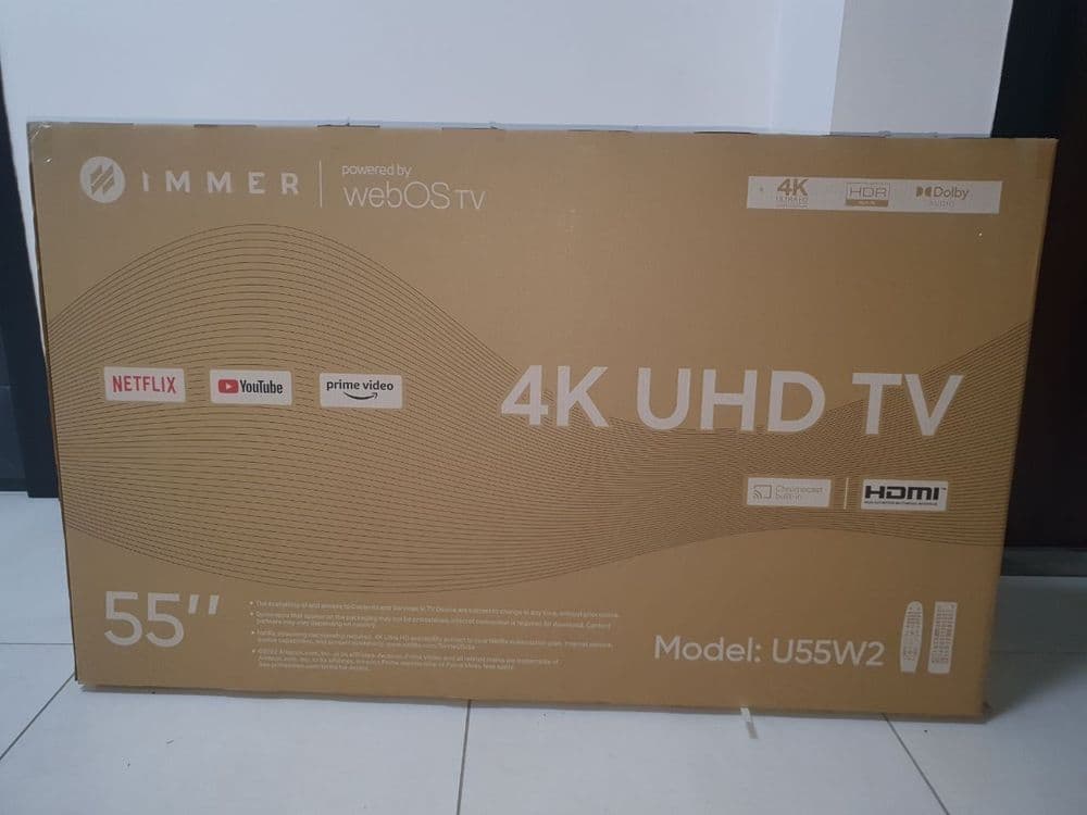 Телевизор IMMER U55W2 WebOS Смарт 4К от Официального дилера — 2