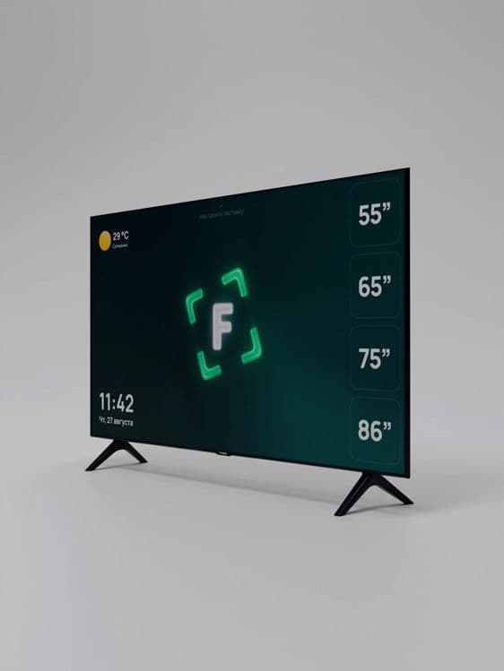 Tv 55 Smart UltiraHd 4K Luxsury kachestva 1yil garyanta srocna — 3