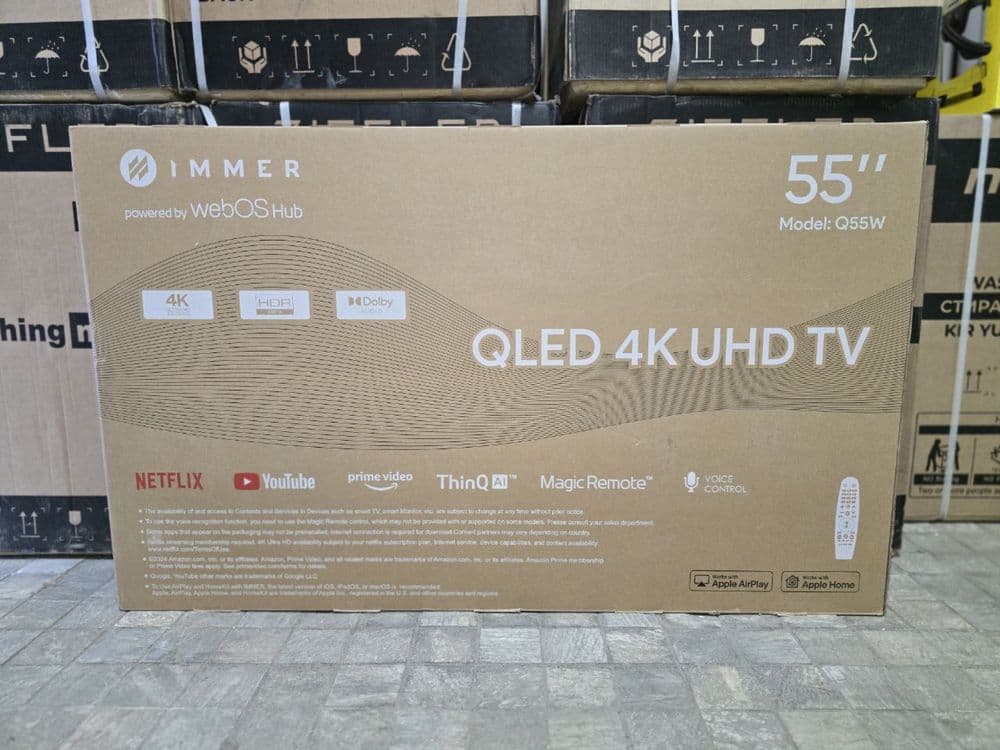 Телевизор IMMER 55 Webos QLED 4K — 1