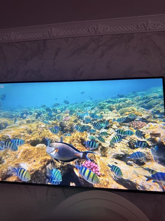 telvizor Samsung 43 smart Orginal yengi hali — 1