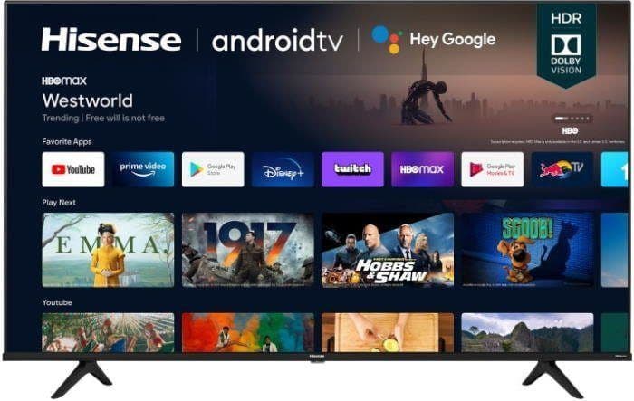 Телевизор Hisense (43) SMART Android TV A6Q Series  4K  Доставка — 1