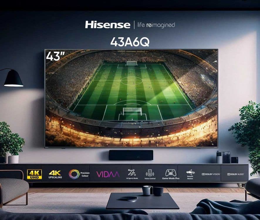 Телевизор Hisense (43) SMART Android TV A6Q Series  4K  Доставка — 6