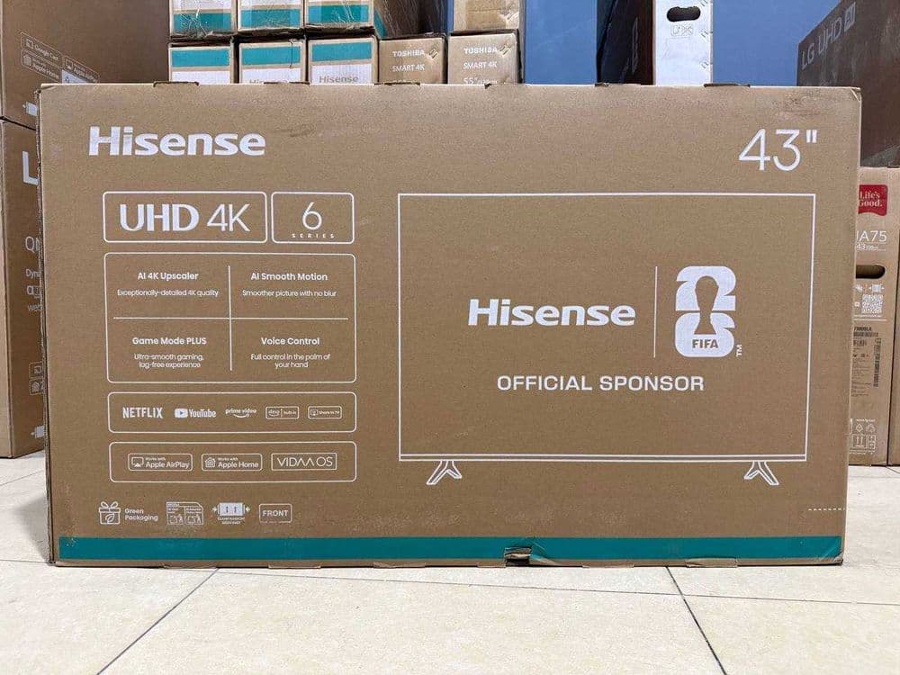 Телевизор Hisense (43) SMART Android TV A6Q Series  4K  Доставка — 7