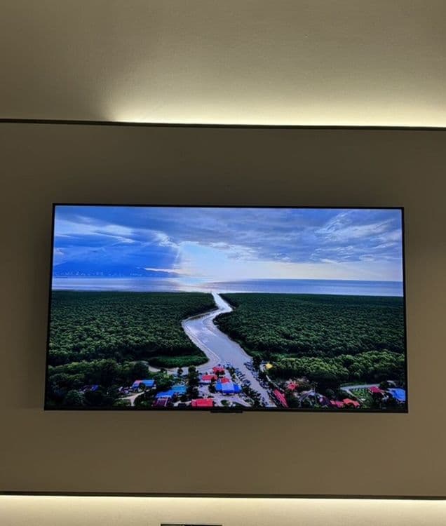 В новом состоянии Smart 55 диогональ в полном комплекте в упаковке — 4