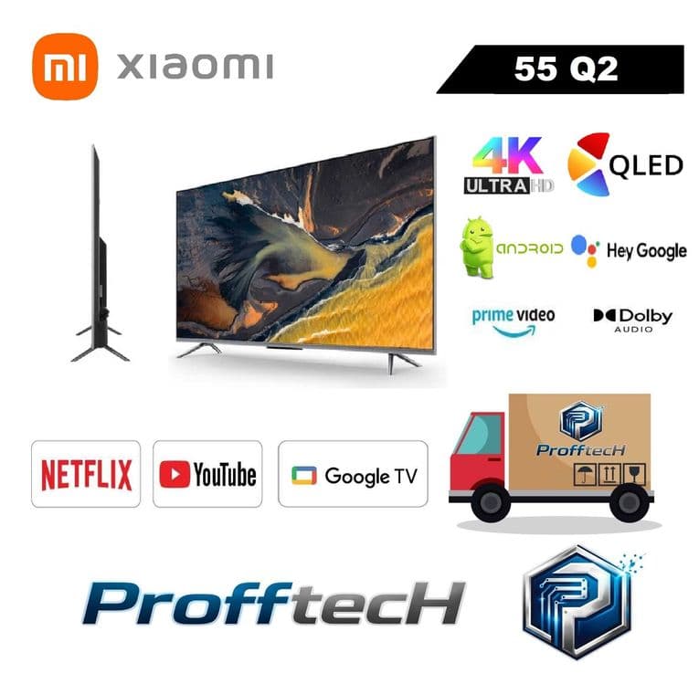 XIAOMI Q2/ PRO QLED / MINI LED телевизор 55 диагональ QLED ULTRA HDR+ — 1