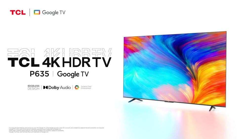 Телевизор TCL65V6B New 2024 Smart 4k Google TV  Официальны Дилер — 2
