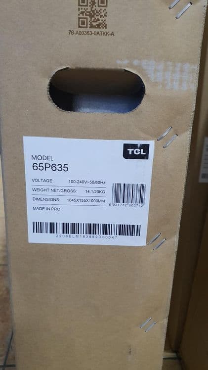 Телевизор TCL65V6B New 2024 Smart 4k Google TV  Официальны Дилер — 5