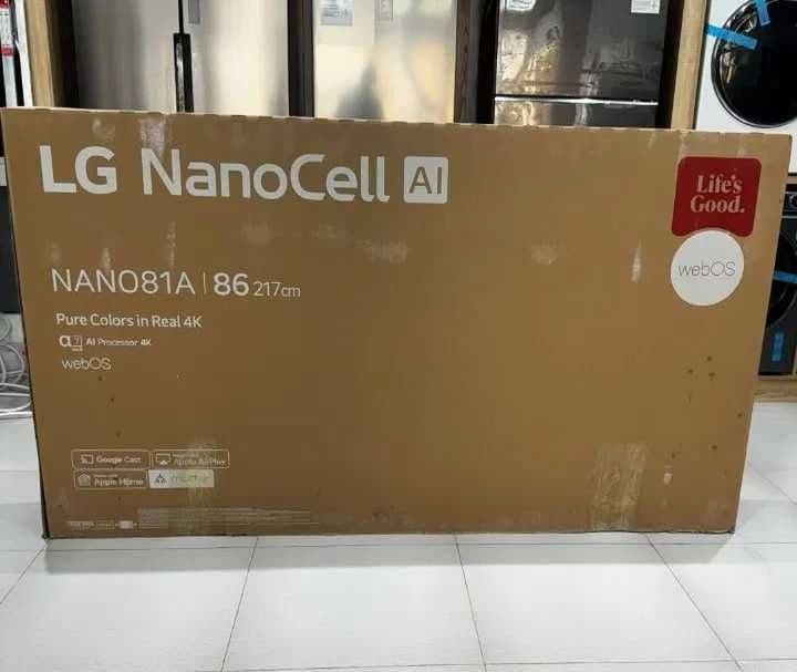Телевизор LG NANO81A6A Ai 2025 4K WebOS в наличии Доставка Бесплатная — 1