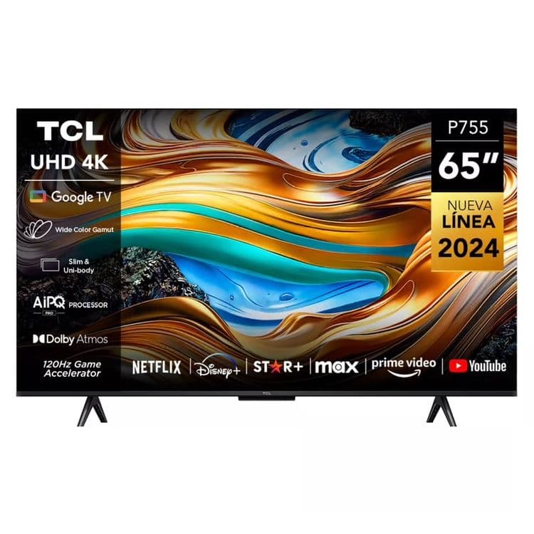 Телевизор TCL 65 T6D 4K QLED Google Tv Доставка бесплатно — 4