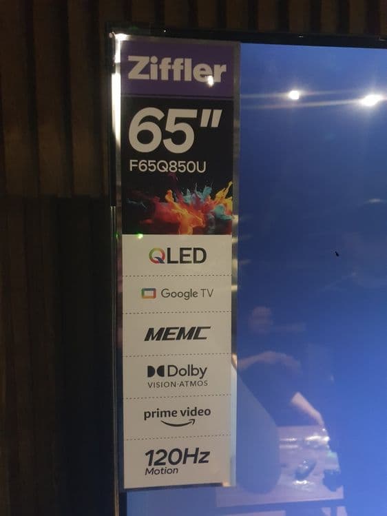 Телевизор Ziffler QLED 4k 120Hz 65 оптом и в розницу — 1