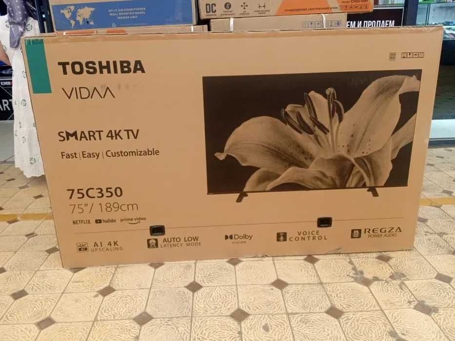 Телевизор Toshiba 65* c450 QLED* 4K ULTRA HD + доставка 24/7 ! — 4