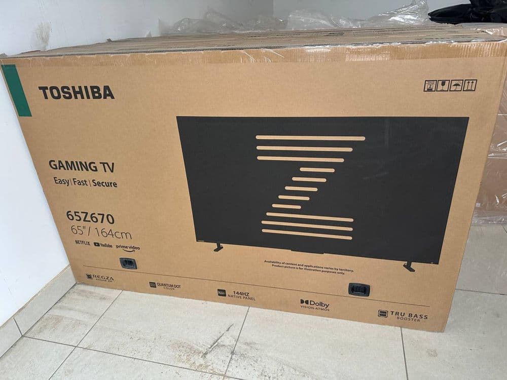 Телевизор Toshiba 65’ Игровой с Qled матрицей, Прошивка и Доставка — 2