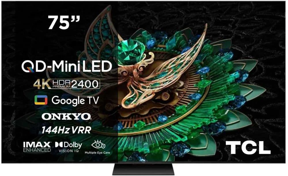 Телевизор TCL 75 C6K 4K QD-Mini LED 144hz premium pro первый руки — 1