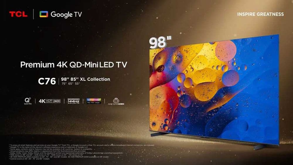 ТЕЛЕВИЗОР TCL C6K/C7K PREMIUM QD-Mini LED 4K 144 Гц мега скидка/ндс — 3