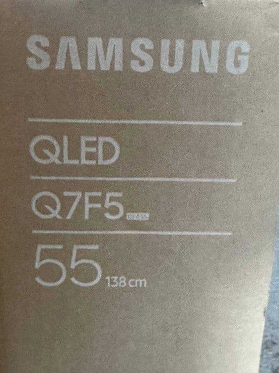 Телевизор Samsung Qled Q7F5 55 — 1