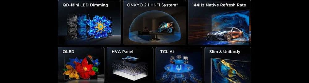 Телевизор TCL 75/85 P8L QD-MiniLED 144hz 2026 новый Доставка Установка — 2
