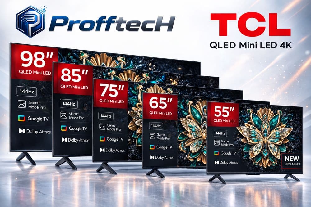 TCL MINI LED телевизор C6K C7K C7L C8L P8L другие модели все диагонали — 1