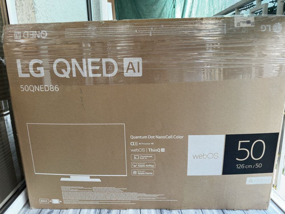 LG 50QNED86 120hz 4K quantum dot + NanoCell — 1