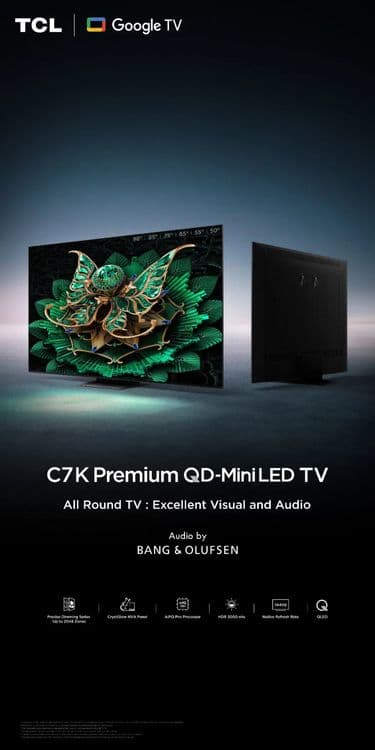 Телевизор TCL 55 C7K Premium QD MiniLED 144hz 2025 новый — 1