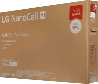 Телевизор NEW 2025 LG 55NANO80A6B 4K SMART по Низкой цене+Доставка!! — 7