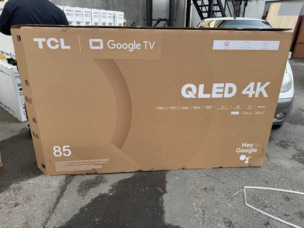 Телевизор TCL 85 QD-Mini Led 4K UHD Новый модели в наличии 100% — 1