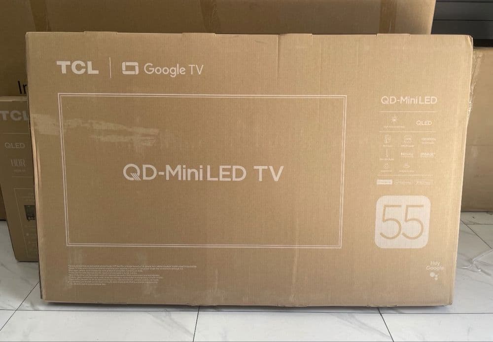 Телевизор TCL 55C6KS  QD-Mini Led  144hz — 2
