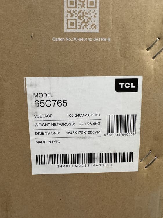 Телевизор TCL 65 С765 PREMIUM QD-Mini LED 4K 144 ГЦ Доставка бесплатно — 3