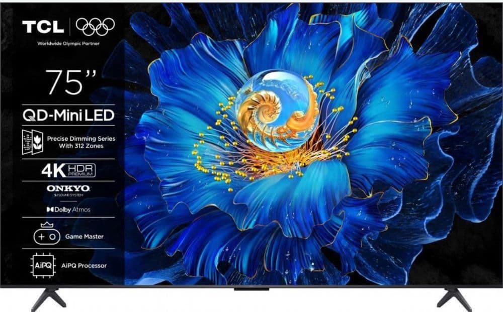 Телевизоры TCL 75P8L 144Hz QD-Mini Led Onkyo 2.1 Hi-Fi system — 3