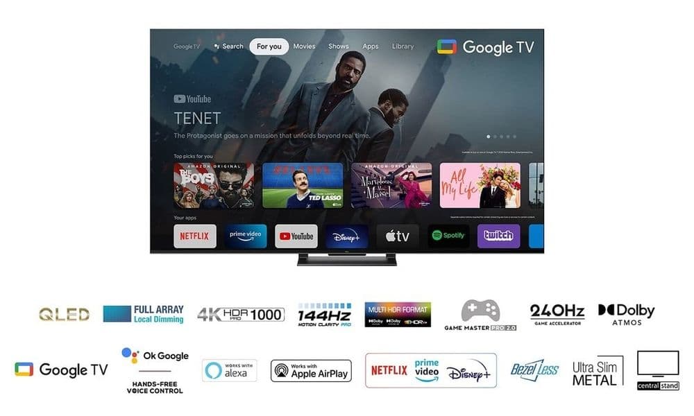 Телевизор TCL 65 C6K QD-Mini LED  144Hz От официального дилера — 3