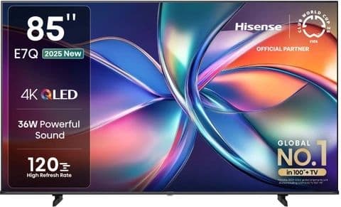 Телевизор Hisense 85E7Q  QLED 4K Smart   2025 new — 2