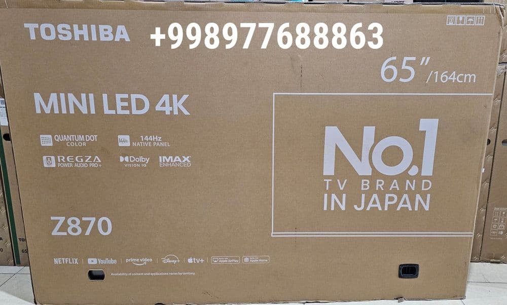 Новинка Телевизор TOSHIBA 65Z870 MINI-LED От официального дилера — 1