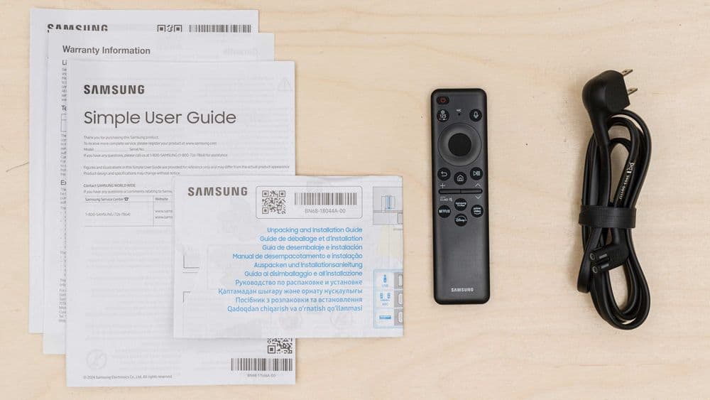 Телевизор Neo QLED Samsung 43/50/55/65/75/85/98 QN90D Новинка Mini LED — 8