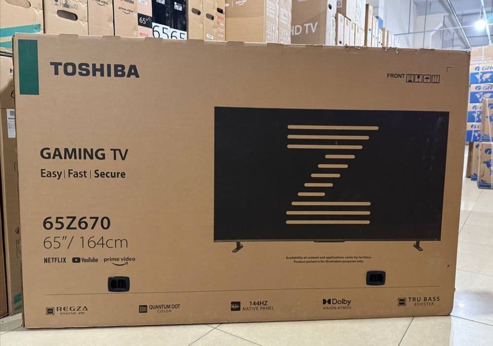 Телевизор Toshiba 75Z670ME — это 75-дюймовый QLED-телевизор с разрешен — 7
