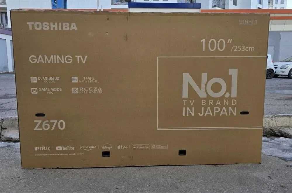 Toshiba 100 диагональ" (4K Ultra HD) 144hz + бесплатная Доставка — 6