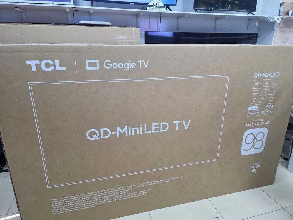Телевизор TCL 98 C6К Premium 4K QD-Mini LED 144hz  (2025 новинки) — 1
