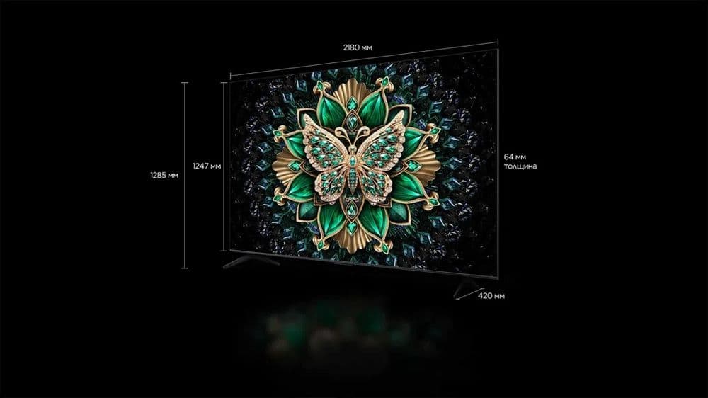 Премиум телевизор TCL 98 C6K QD-MiniLED New 2025 smart 4k Google tv — 6