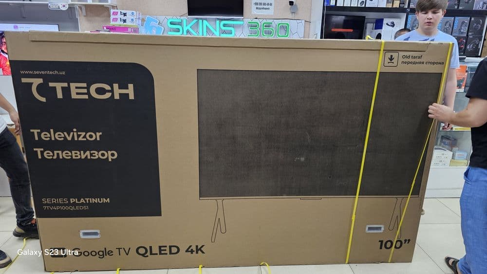 Премиум телевизор SEVENTECH 100Qled S1 Smart 4k Google Tv — 1