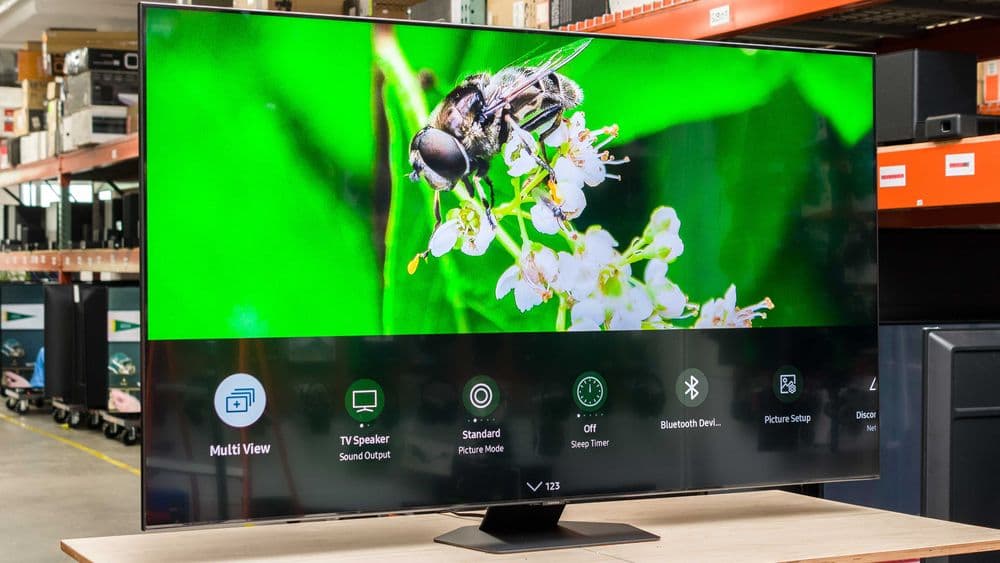 Телевизор QLED Samsung QE - 98Q80C 98" (Новинка QLED 120Гц) — 4