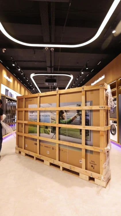 Огромный Телевизор 7TECH 115 Qled QD-MiniLED От официального дилера — 4