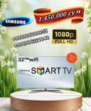 Телевизор SAMSUNG™ QRiSTAL AndroiD14 +GOLOS Smart FULL 45~32~40~55~65