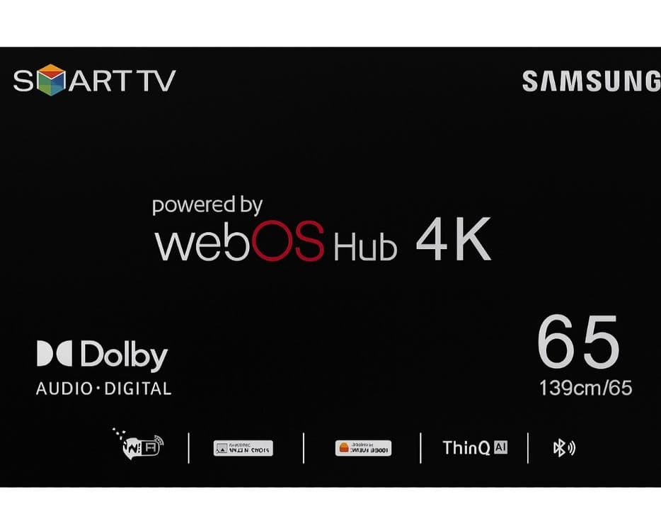 Телевизор SAMSUNG™ QRiSTAL AndroiD14 +GOLOS Smart FULL 45~32~40~55~65 — 5