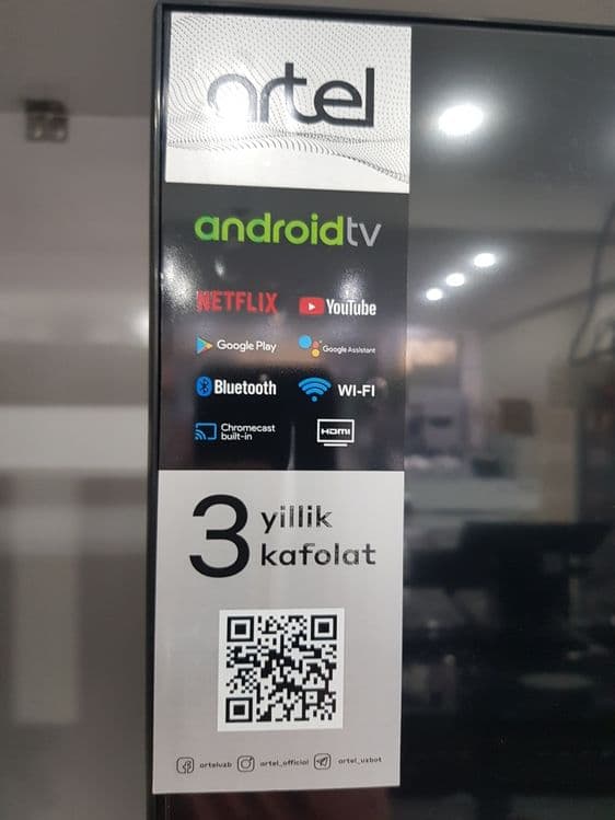 В рассрочку Artel 32 TV android smart новые — 2