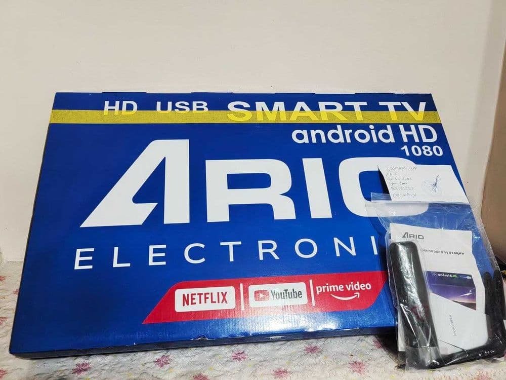 ARIO 32 Android Smart TV yangi, kafolatli / Full HD — 2