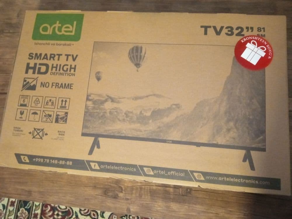 Artel 32 smart televizor yangi ochilmagan — 1