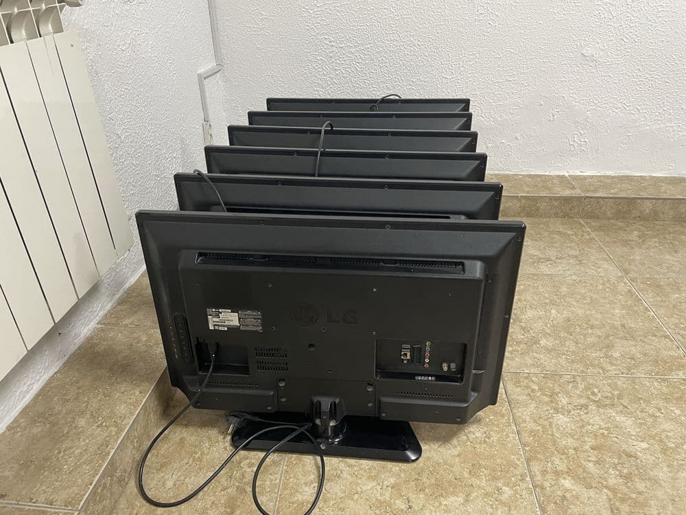 LG 32 dyumli televizor bez smart xolati ideal holatda — 2