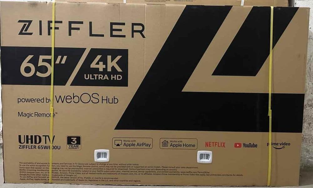Акция Ziffler 65" 4K Smart официальный дилер — 1