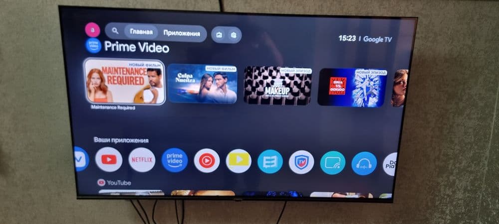 TV 55 moonx 4k Android smart sotiladi — 2